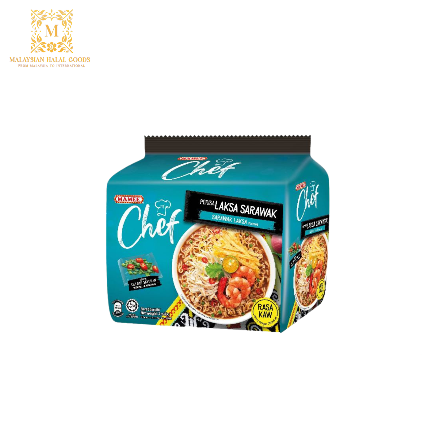 MAMEE CHEF Laksa Sarawak 4 X 90g