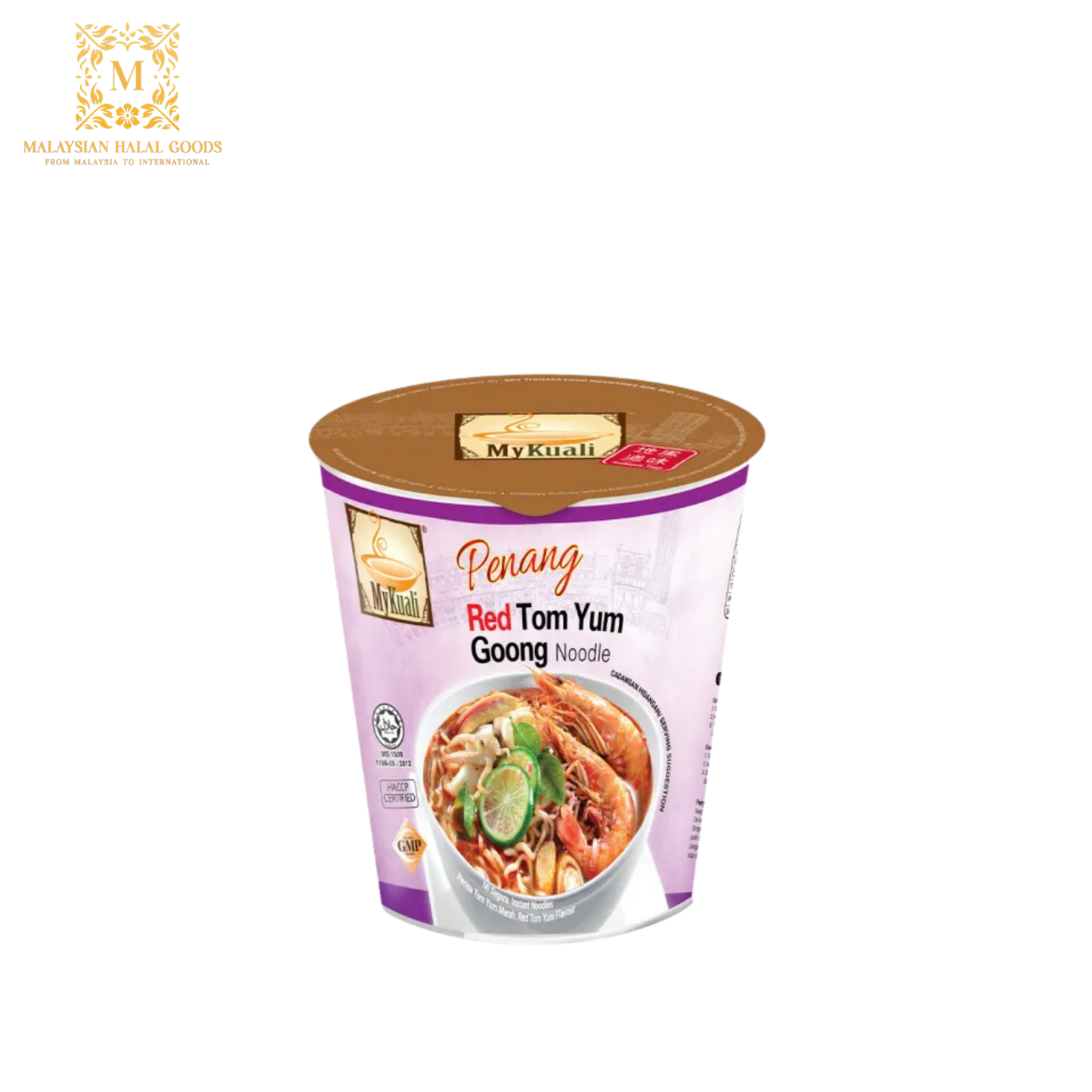 MYKUALI Penang Noodle Cup - Red Tom Yum Goong*85g