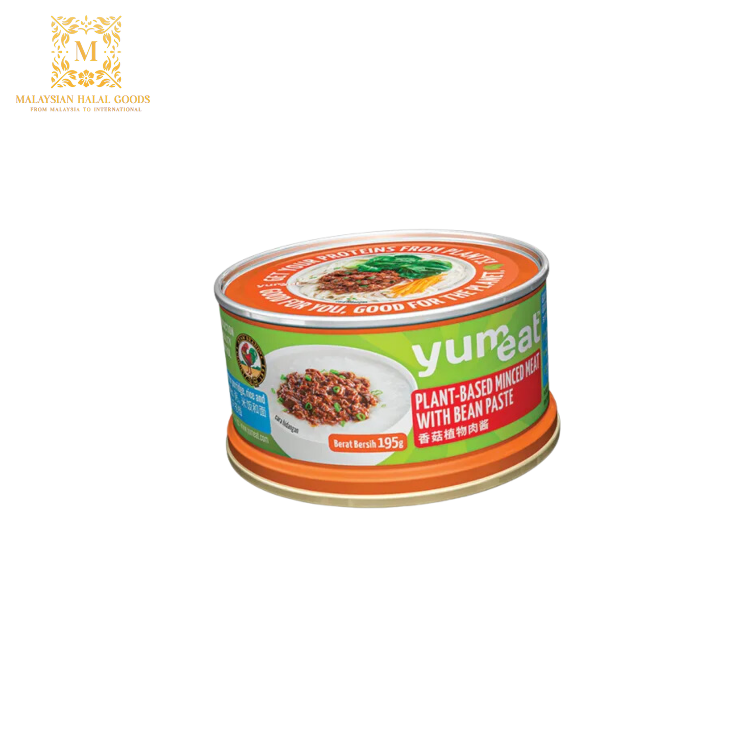 YUMEAT Plant-Based Minced Meat with Bean Paste 195g