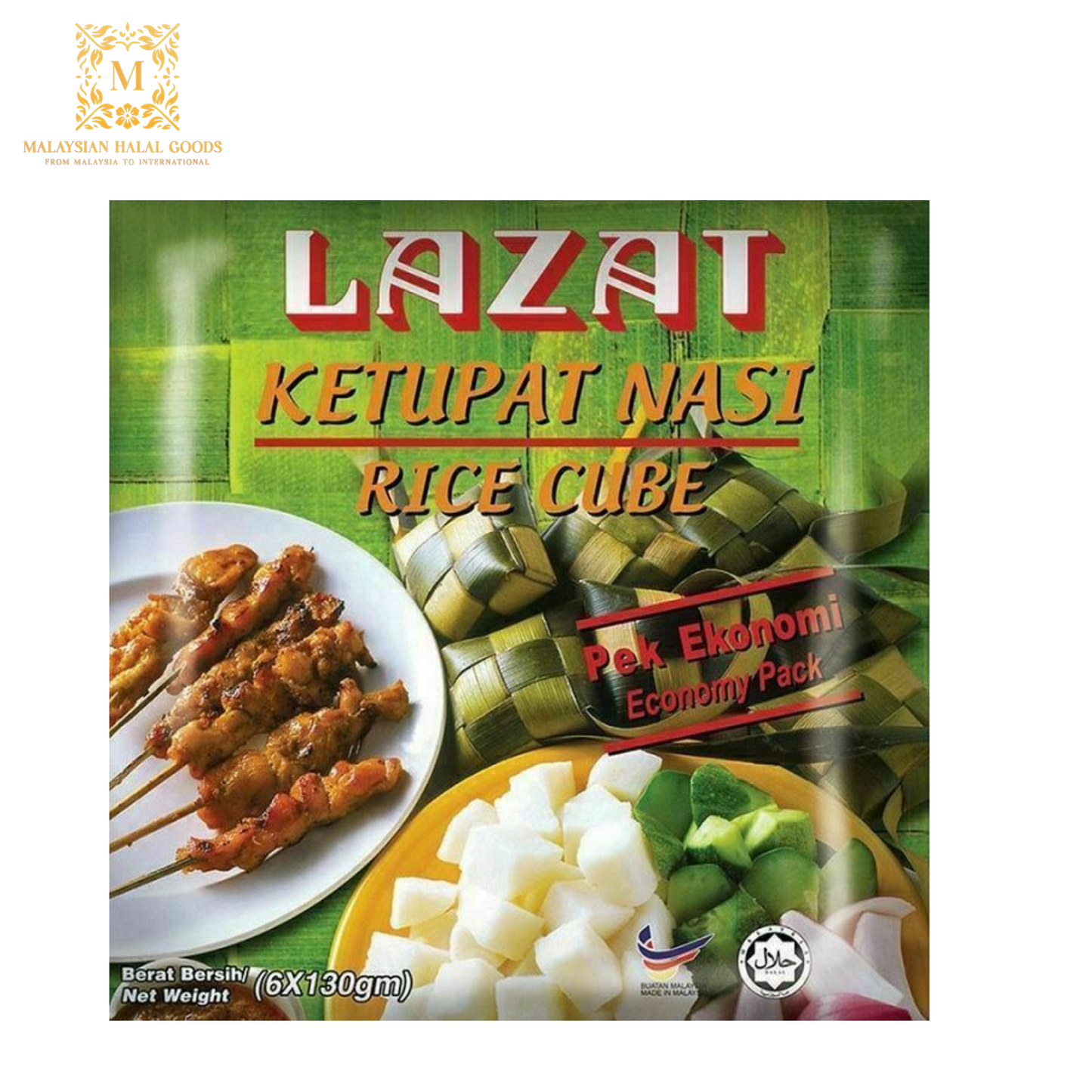 LAZAT Economy Rice Cakes 780g