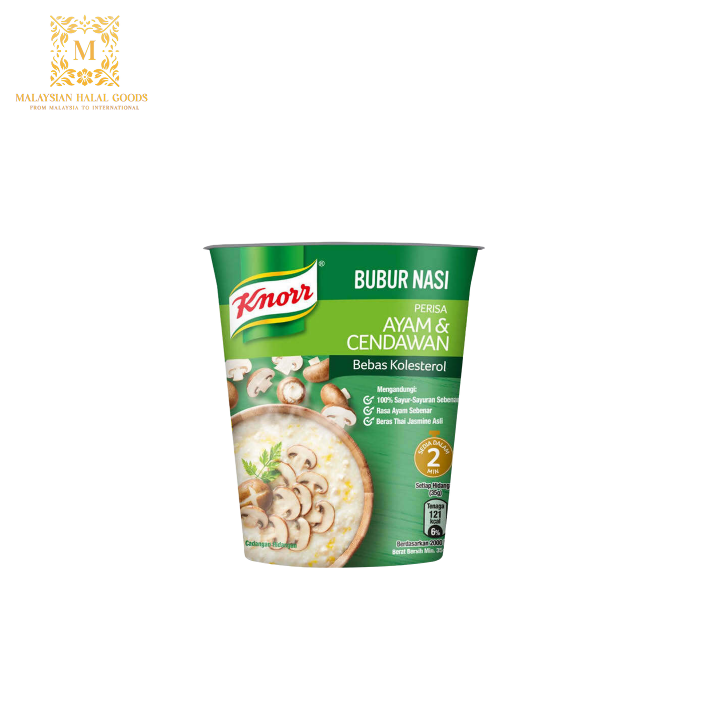 KNORR Instant Porridge Cup Mushroom 35g