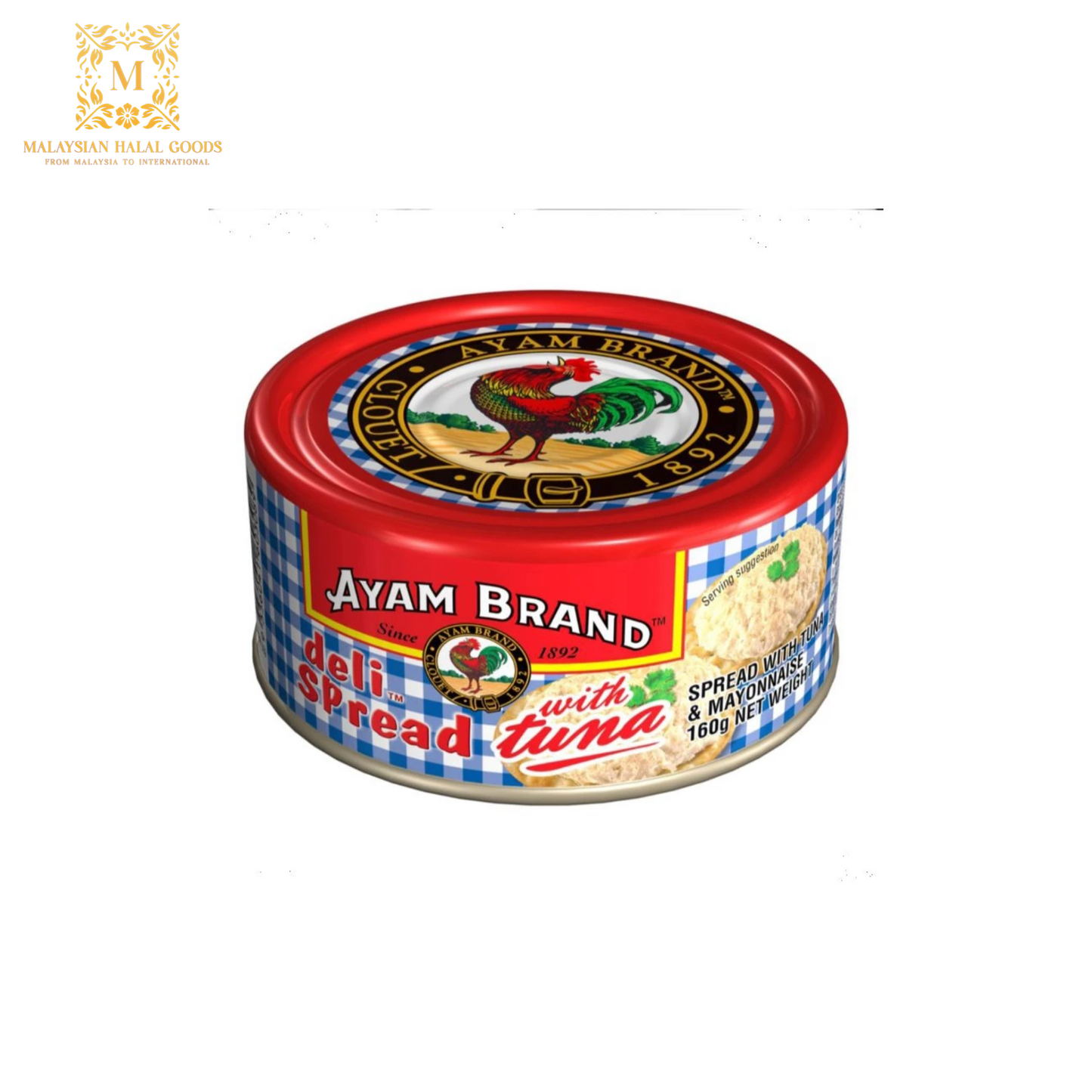 AYAM BRAND Deli Spread with Tuna 160G