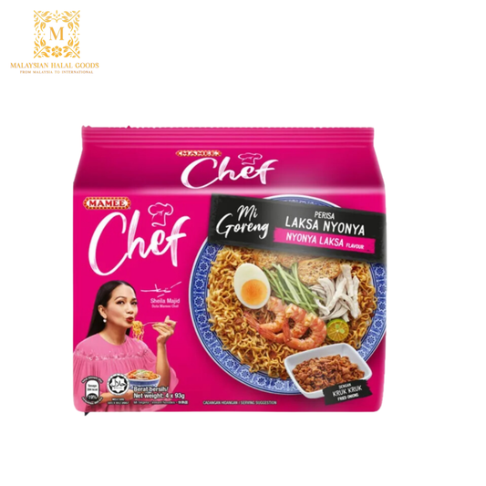 MAMEE CHEF Nyonya Laksa Goreng 4 X 93g