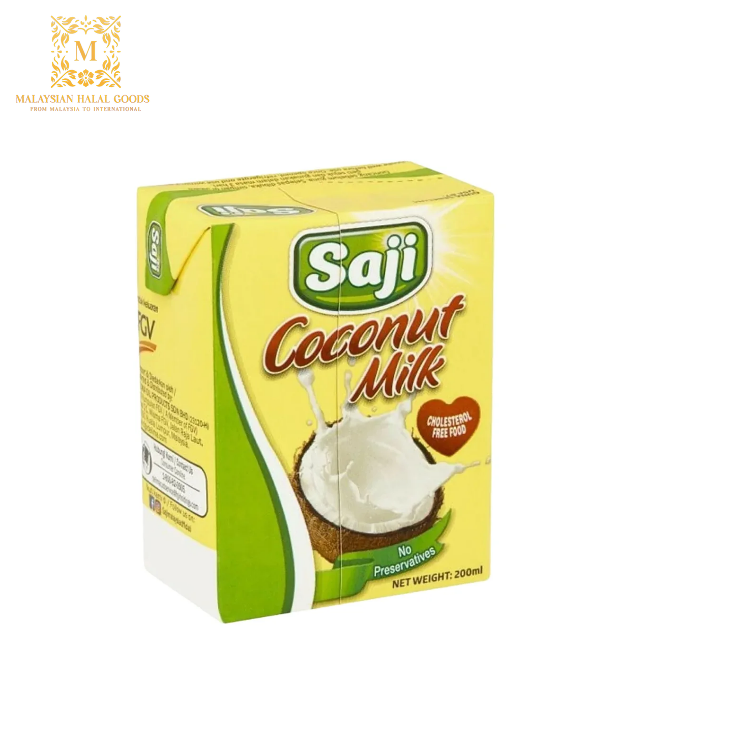 SAJI Coconut Milk 200ml