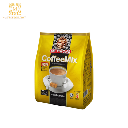 AIK CHEONG Coffee Mix 3in1 Brown 360g (18g x 20's)