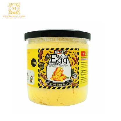 HEXA Salted Egg Sauce Powder Premix Bottle 140g