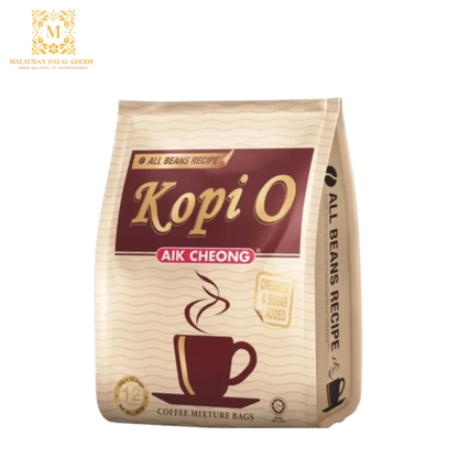 AIK CHEONG Kopi O Bag Creamer & Sugar Added 300g (25g x 12's)