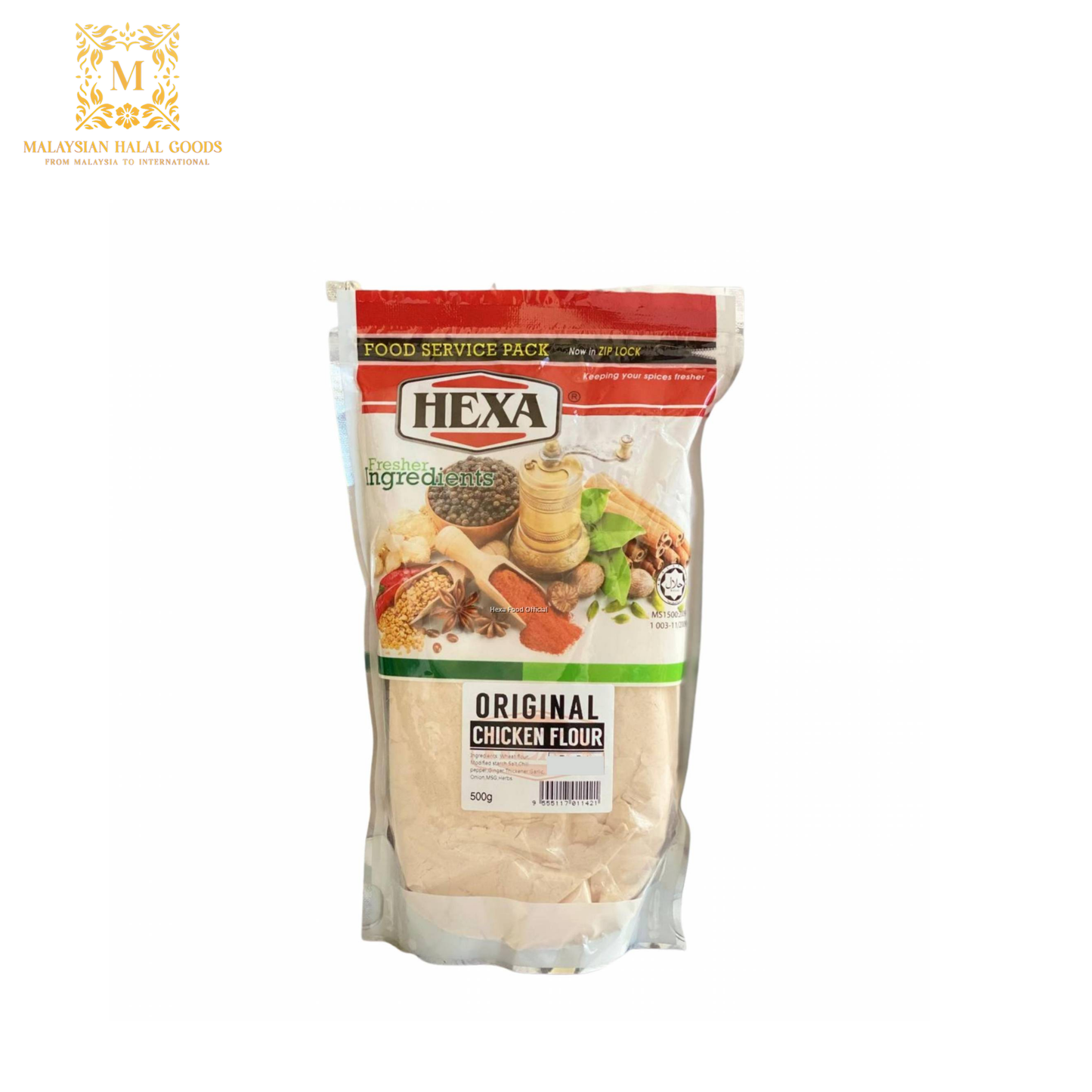 HEXA Super Crispy Original Fried Chicken Powder 500g