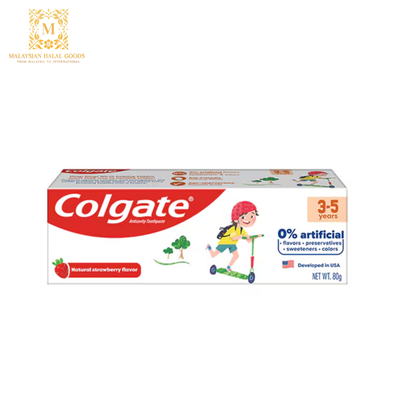 COLGATE Kids Free From Age 3 - 5 Years Toothpaste 80g