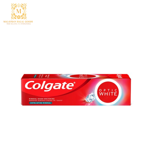 COLGATE Optic White Exfoliating Mineral Whitening Toothpaste 100g