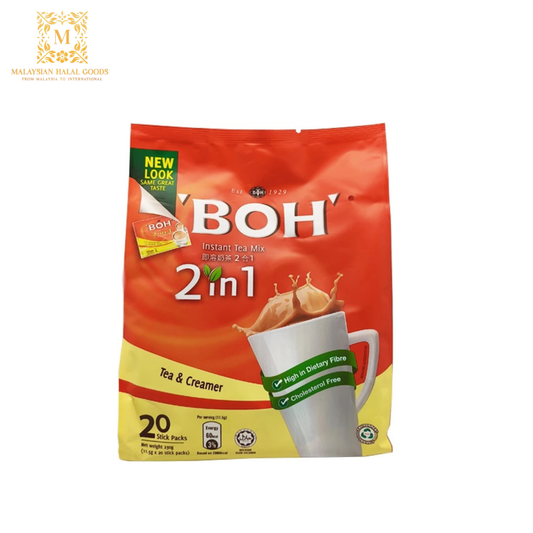 BOH 2 in 1 Instant Tea Mix - Tea & Creamer 20s