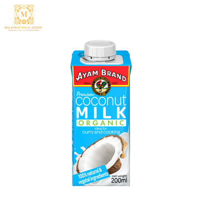 AYAM BRAND Coconut Milk Organic 200ml