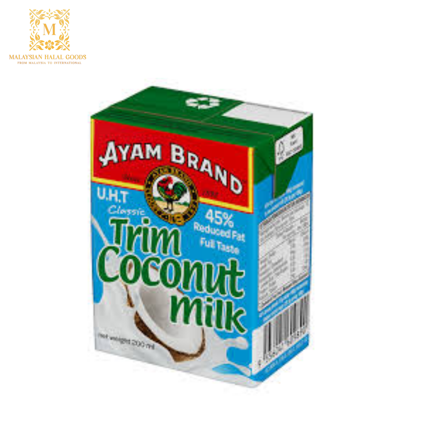 AYAM BRAND Coconut Milk - TRIM 200ml