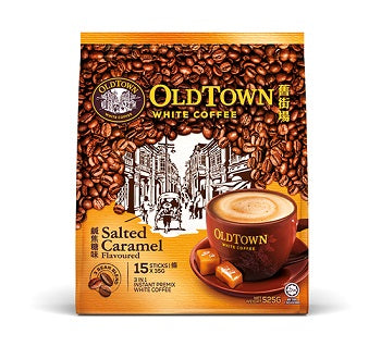 OLDTOWN 3in1 Instant Premix White Coffee Salted Caramel (15's x 35g)