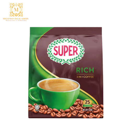 SUPER Coffee 3in1 Rich 450g (25's x 18g)