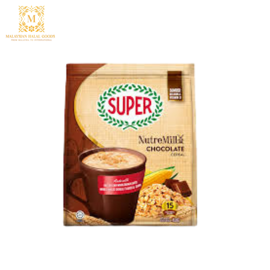 SUPER NUTREMILL Chocolate Cereal 450g (15 Sachets)