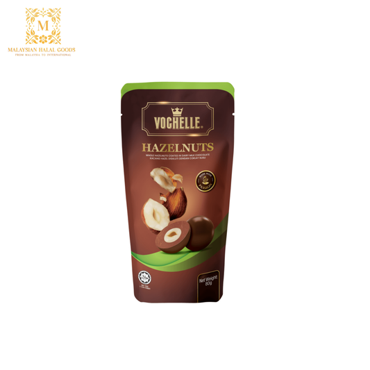 VOCHELLE Dairy Milk Chocolate Hazelnuts 80g