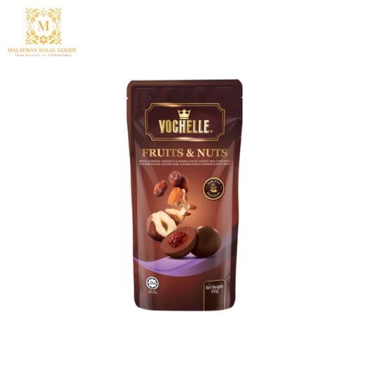 VOCHELLE Dairy Milk Chocolate Fruits & Nuts 100g