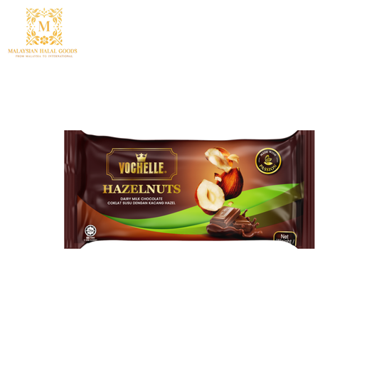 VOCHELLE Dairy Milk Chocolate Hazelnuts Bar 160g