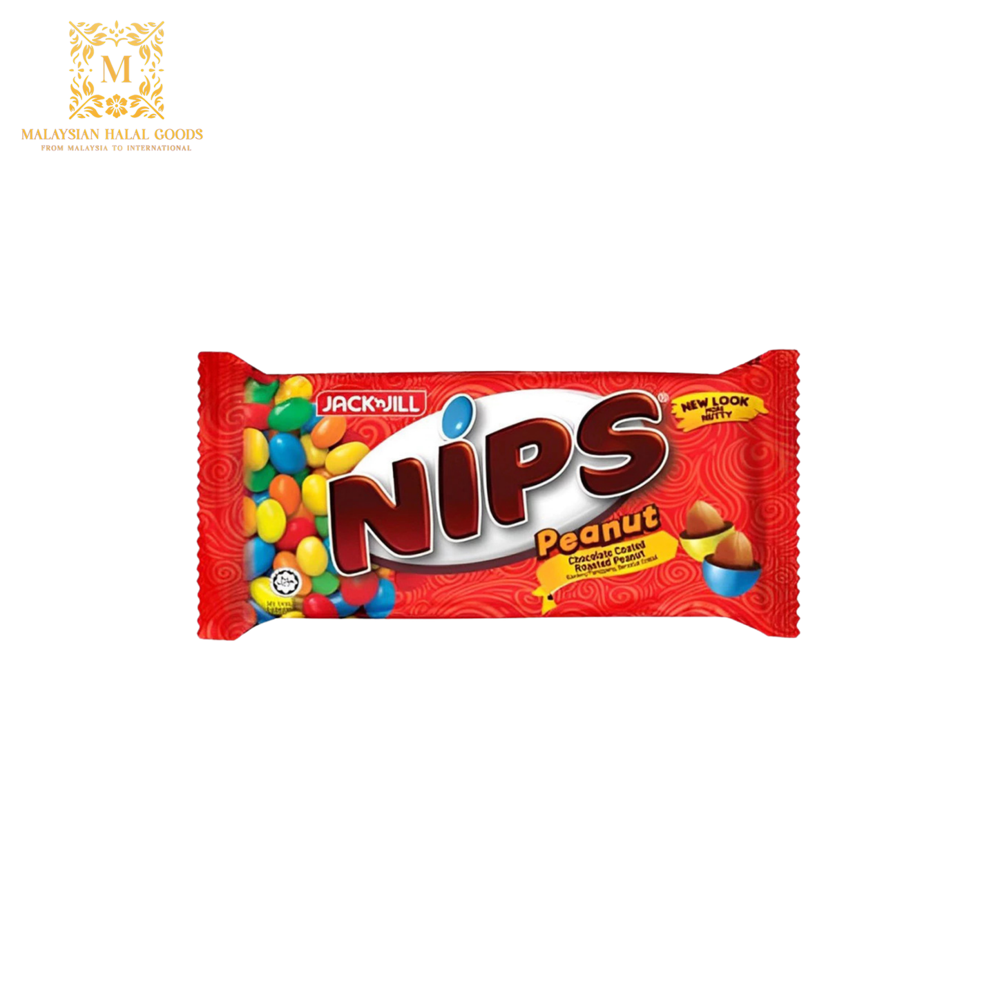 J&J NIPS Peanut Chocolate 70g