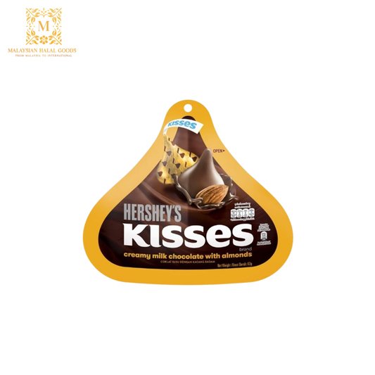 HERSHEY'S KISSES Creamy Milk Chocolate with Almonds 82g