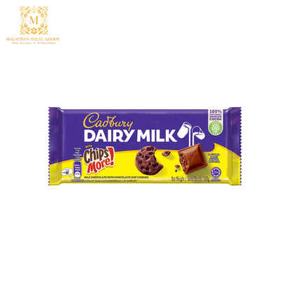 CADBURY Dairy Milk Chocolate with Chips More 160g