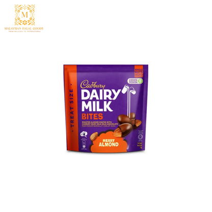 CADBURY Dairy Milk Bites Merry Almond 120g