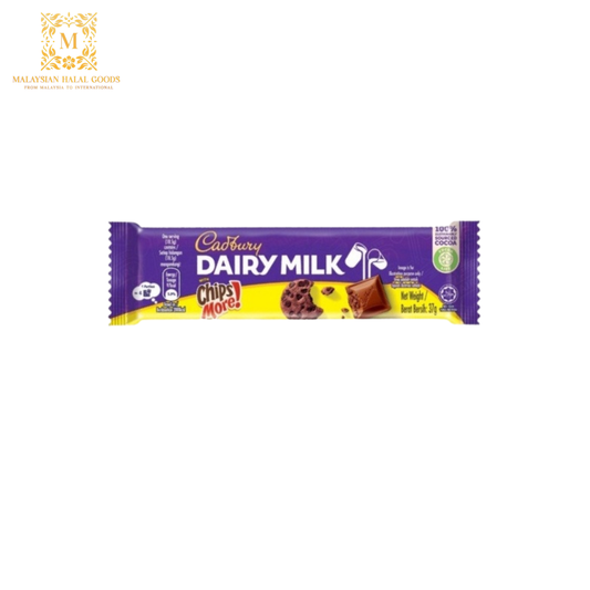 CADBURY Dairy Milk Chocolate with Chips More 37g