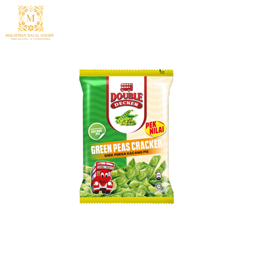 DOUBLE DECKER Green Peas Cracker 80g