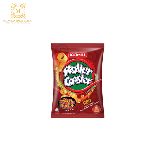 J&J ROLLER COASTER BBQ Potato Ring 60g