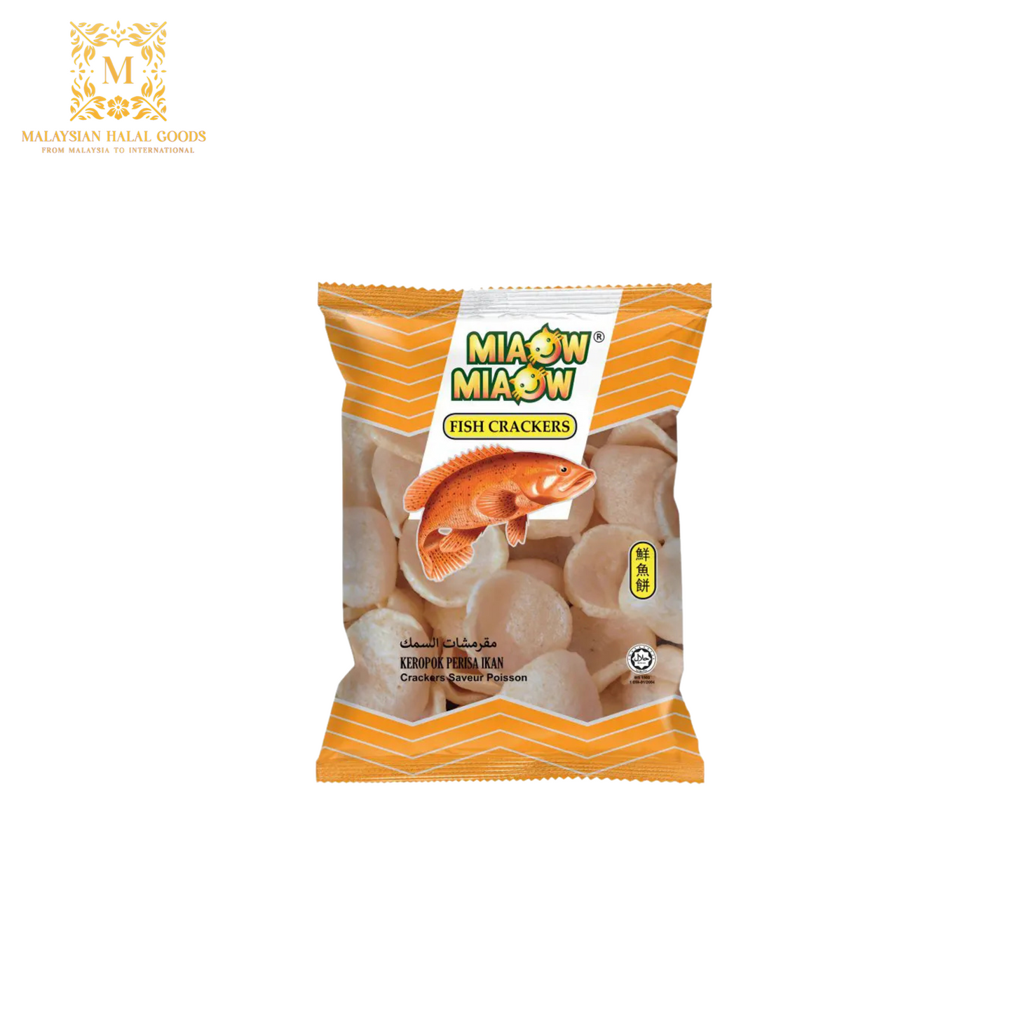 MIAOW MIAOW Fish Crackers 45g