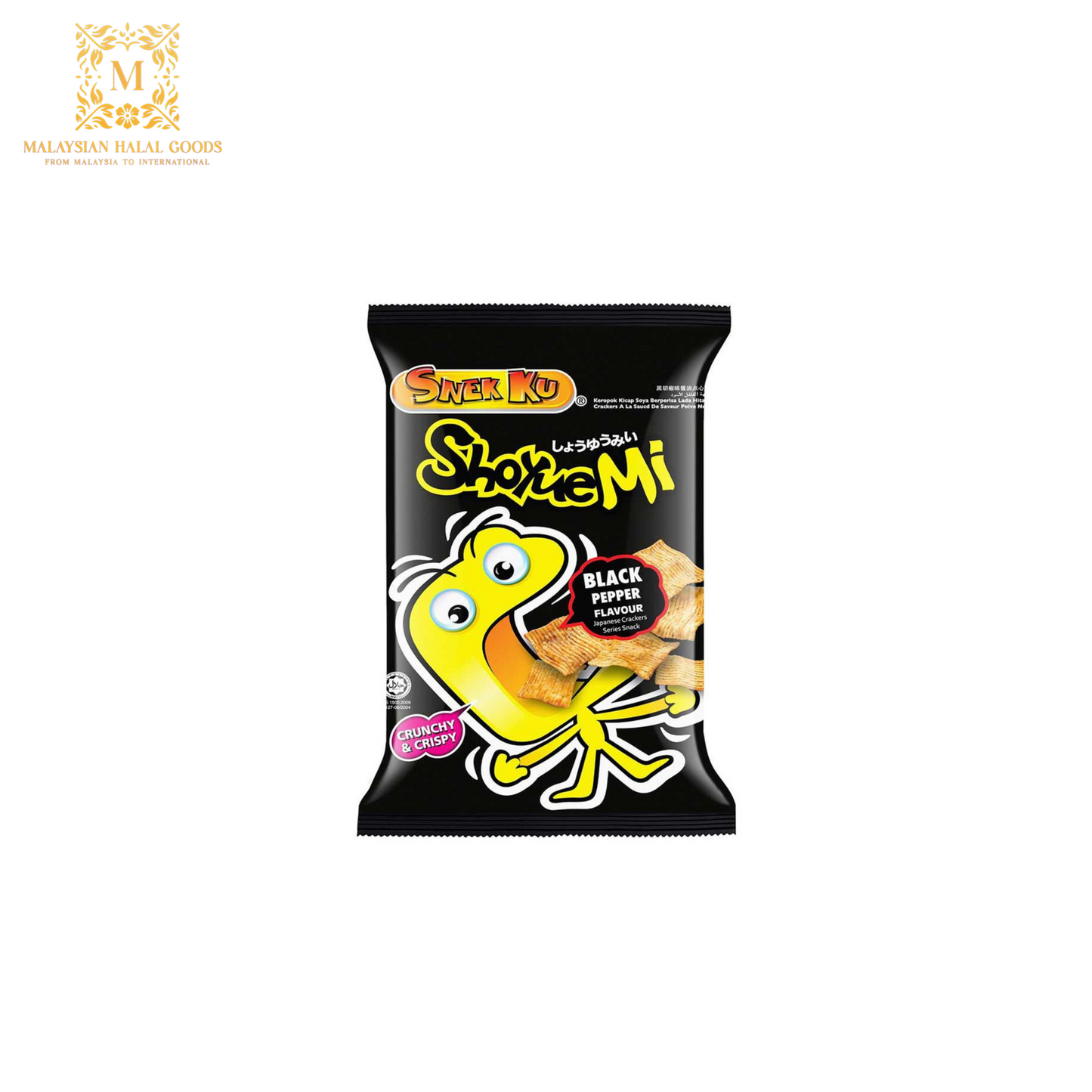 SNEK KU ShoyueMi Black Pepper Snack 60g