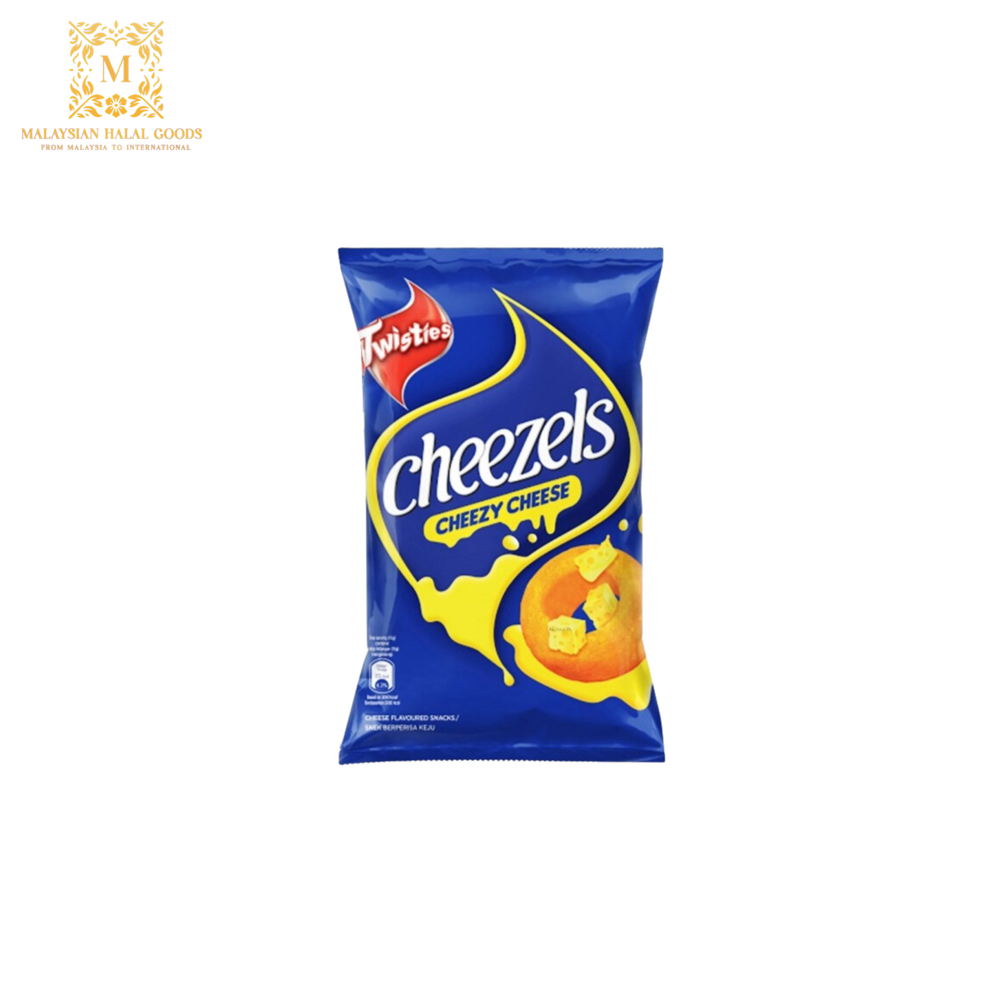 TWISTIES Cheezels Cheezy Cheese 60g