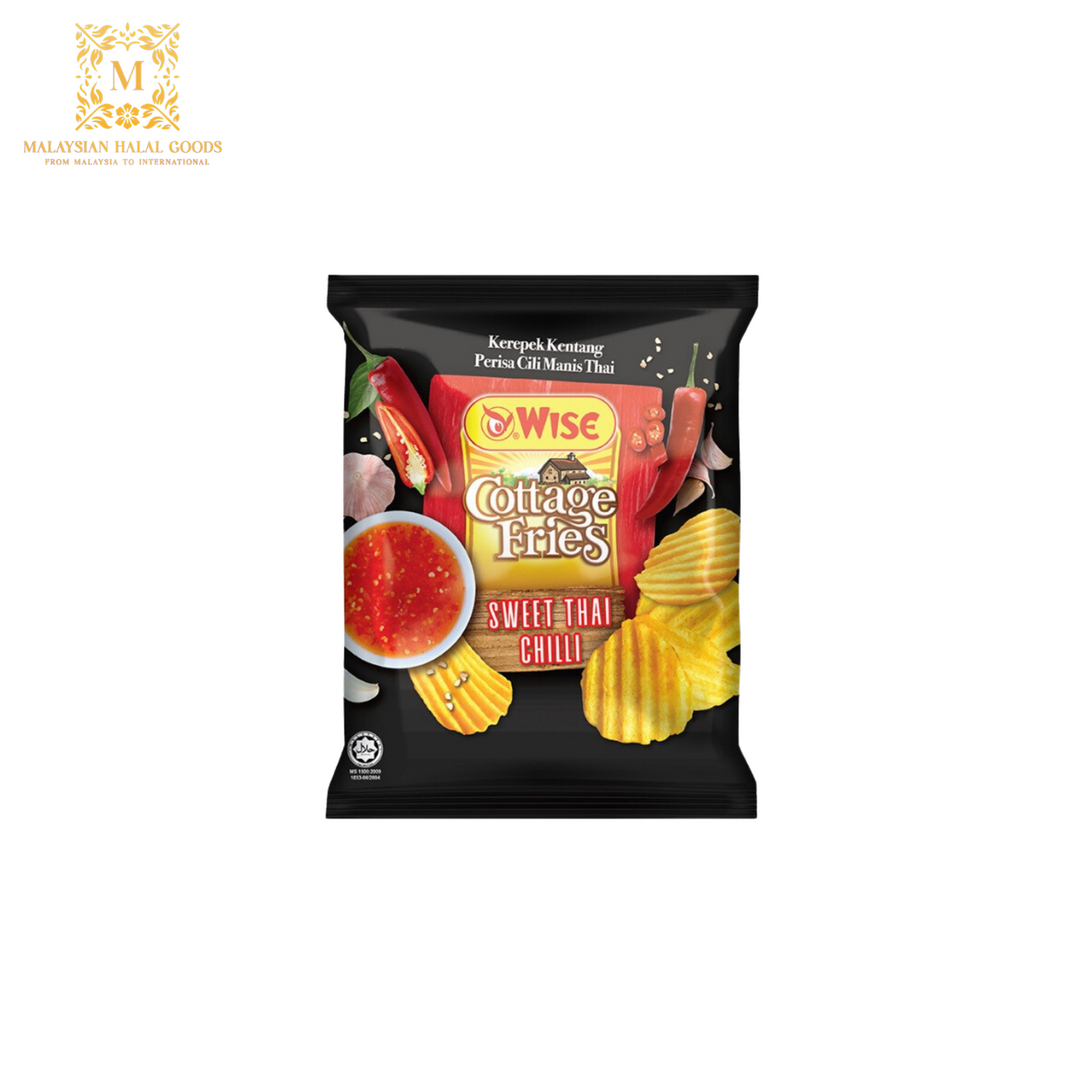 WISE Cottage Fries Sweet Thai Chilli 60g