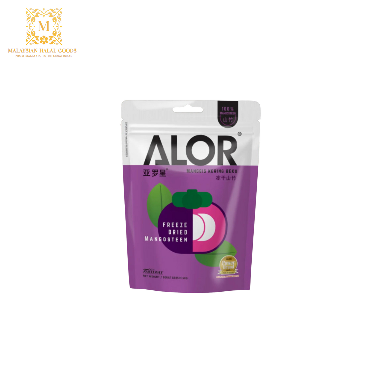 ALOR Freeze Dried Mangosteen 50g