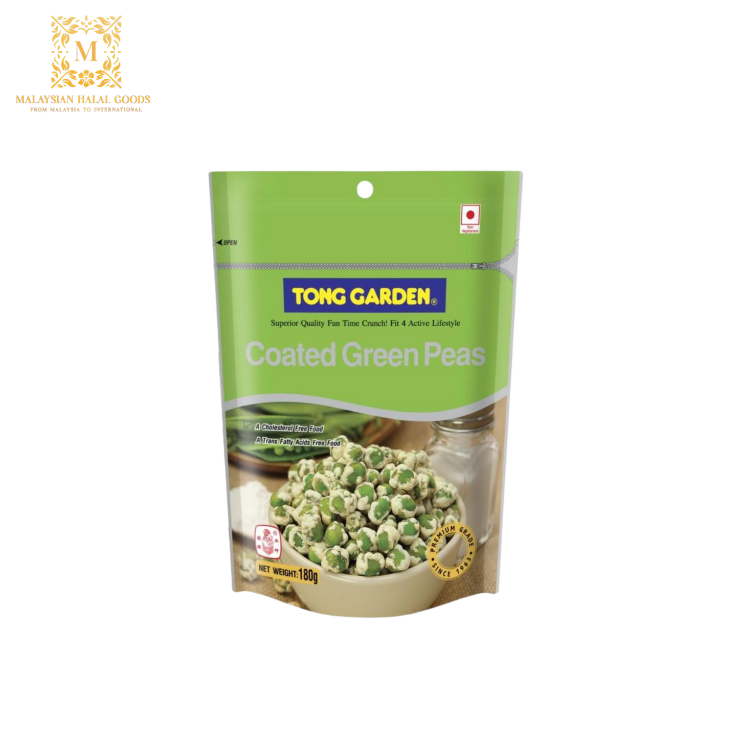 TONG GARDEN Coated Green Peas 180g