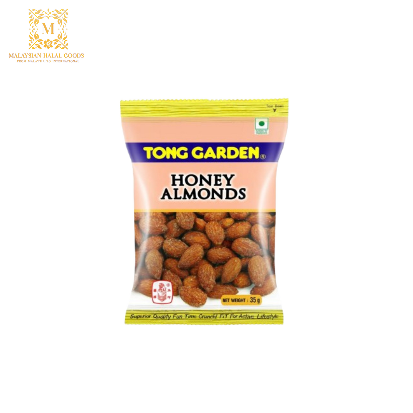 TONG GARDEN Honey Almonds 35g