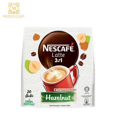 NESCAFE Latte 3in1 Hazelnut (20's x 24g)