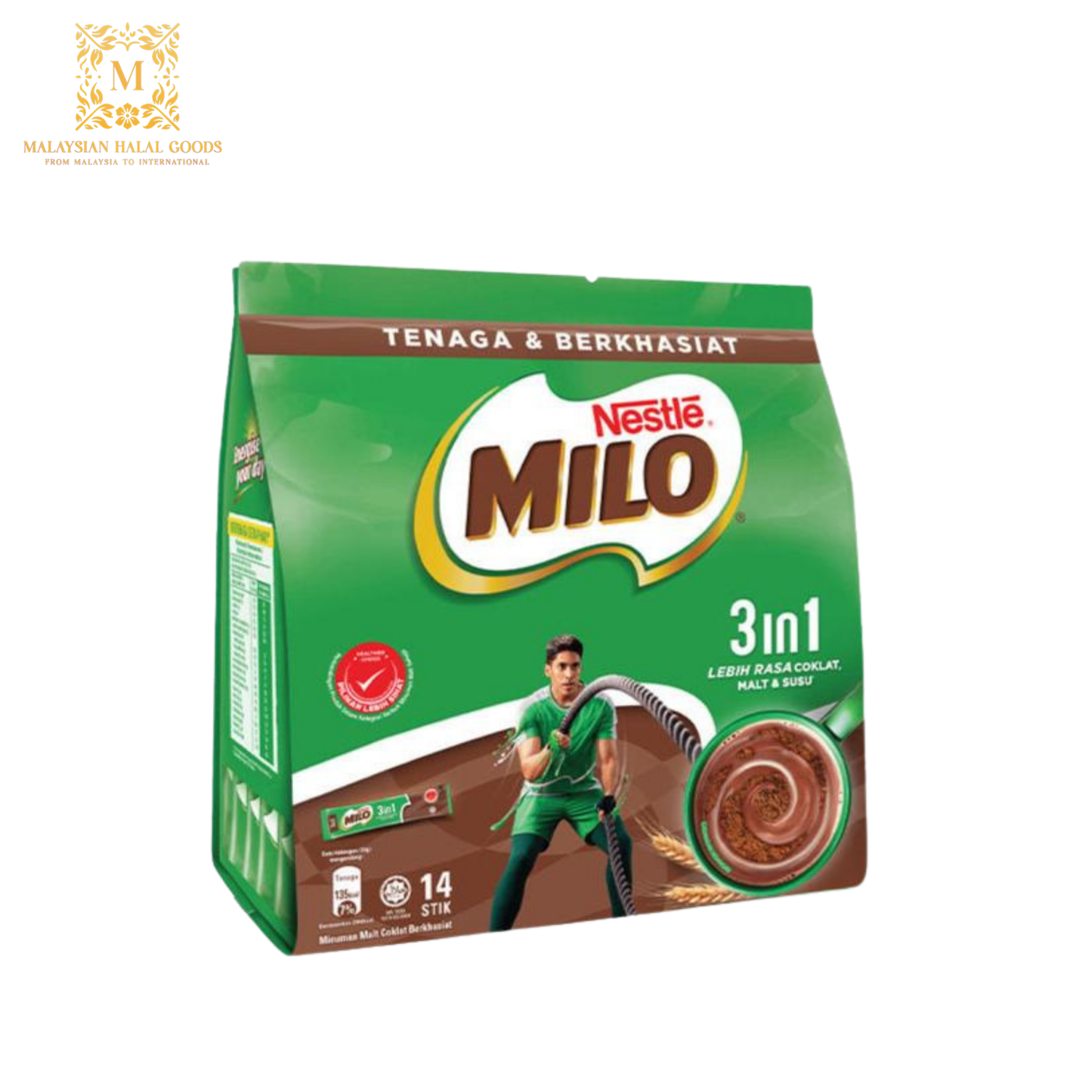 NESTLE MILO 3in1 Original (14's x 33g)