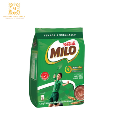 NESTLE MILO Active-Go Chocolate Malt Powder Soft Pack 1.8kg