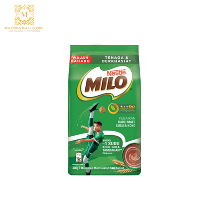 NESTLE MILO Active-Go Chocolate Malt Powder Soft Pack 400g