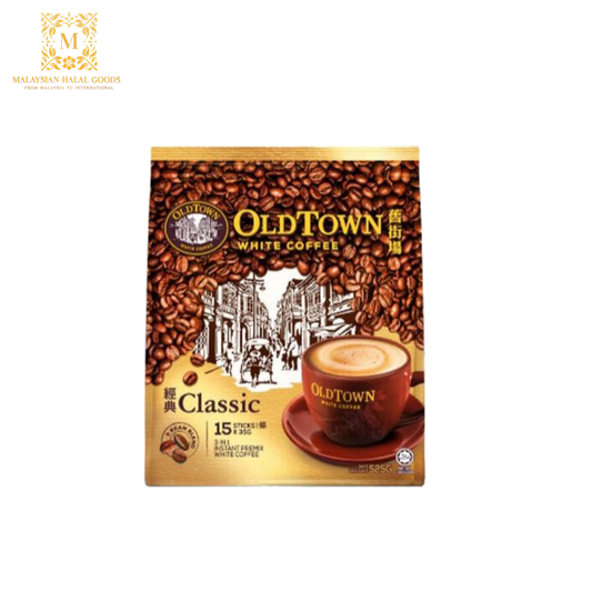 OLDTOWN 3in1 Instant Premix White Coffee Classic (15's x 35g)