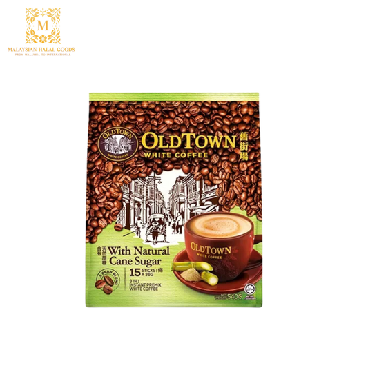 OLDTOWN 3in1 Instant Premix White Coffee With Natural Cane Sugar (15's x 36g)