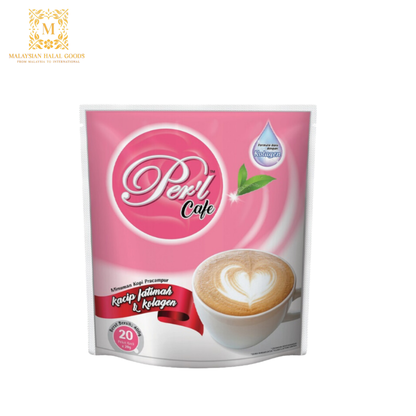 PER'L Kacip Fatimah & Collagen Cafe 400g (20g x 20 Sachets)