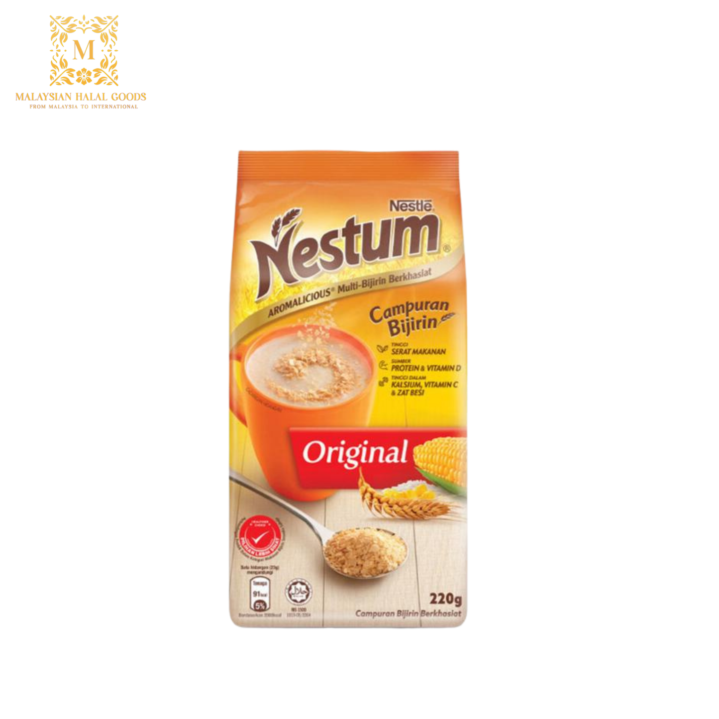 NESTLE NESTUM Cereal Original Softpack 220g