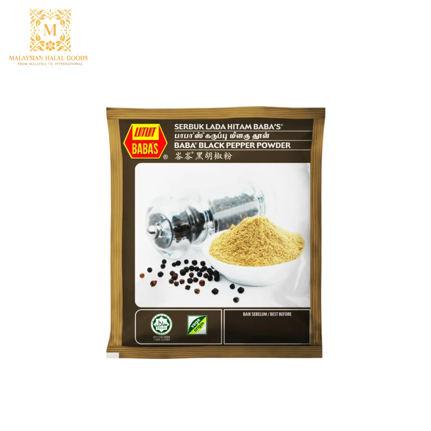 BABA'S Black Pepper Powder 250g