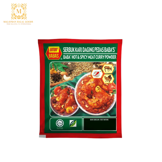 BABA'S Hot & Spicy Meat Curry Powder 250g