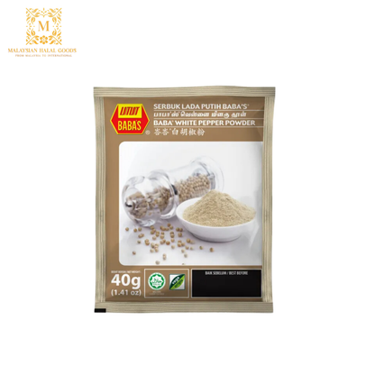 BABA'S White Pepper Powder 40g