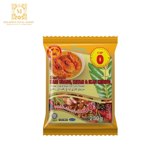 CAP O Shrimp, Crab & Dried Fish Curry Powder 250g