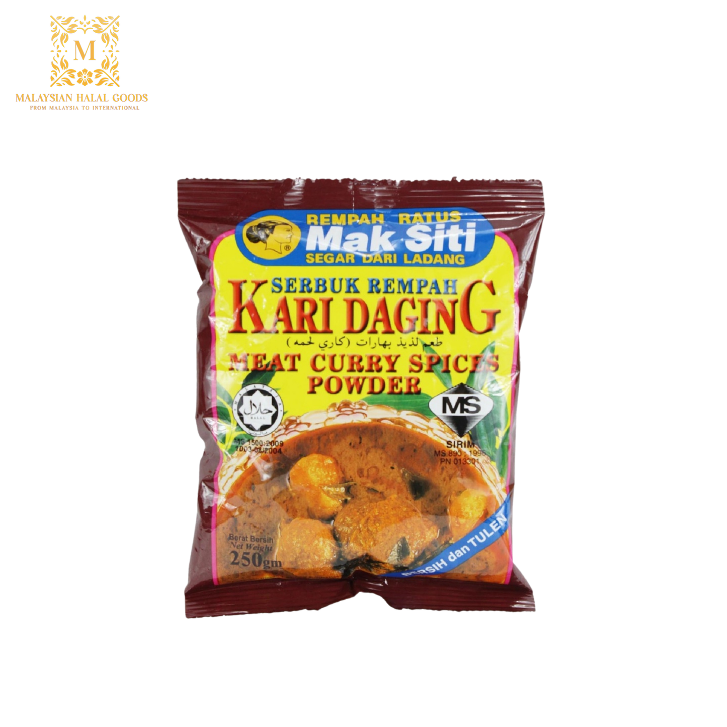 MAK SITI Meat Curry Spices Powder 250g